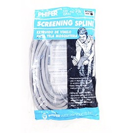 Phifer Gray Screening Spline .220" Dia X25'