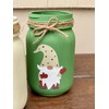 Gnome Winter Mason Jars/Gnome Mason Jars/Winter Decor/Painted Mason Jars