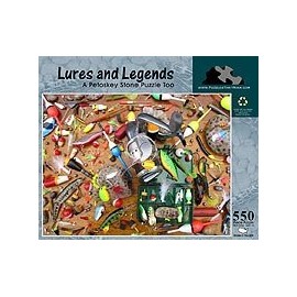 Lures and Legends 550 Piece Adult Jigsaw Puzzle