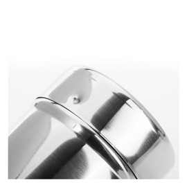 Westmark 2 Spice Shakers, Coarse and Fine with Keeping Lid Volume: Approx. 80 – 100 g, Plastic/Rustproof Stainless Steel, Coarse, Silver/Transparent, 695222E6