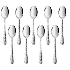 LIANYU Cuchara De Acero Inoxidable Para Niños De 9 Piezas, Lindas Cucharas Para Niños Pequeños, Juego De Cubiertos Para Niños, Juego De Cubiertos Para Niños, Utensilios Para Niños Pequeños Para Autoal