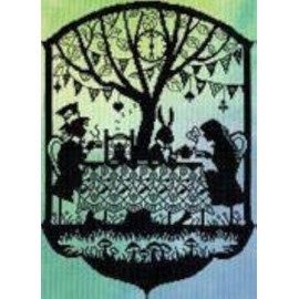 Bothy Threads Fairy Tales Counted Cross Stitch - Mad Hatter's Tea Party