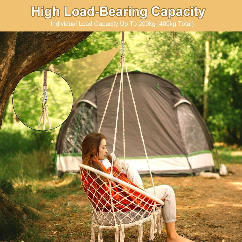 YGKYMVW Swing Attachment Tree, 2 Pieces 60 cm Hammock Suspension