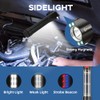 SINSEN Car Safety Hammer Flashlight, Tactical Emergency Rescue Tool, LED