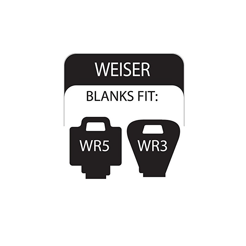 Lucky Line Key Shapes, Dog, House Key Blank, Weiser WR5,