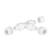 RecPro RV Plumbing Hardware | 06820 | 3-Way Compression Tee