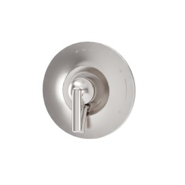Birch Wall Mounted Shower Valve Trim with Volume Control Lever in Satin Nickel (Valve Not Included) - S5990STNTRM