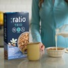 Ratio Trio Vanilla Almond Crunch Cereal, 10g Protein, Keto Friendly,