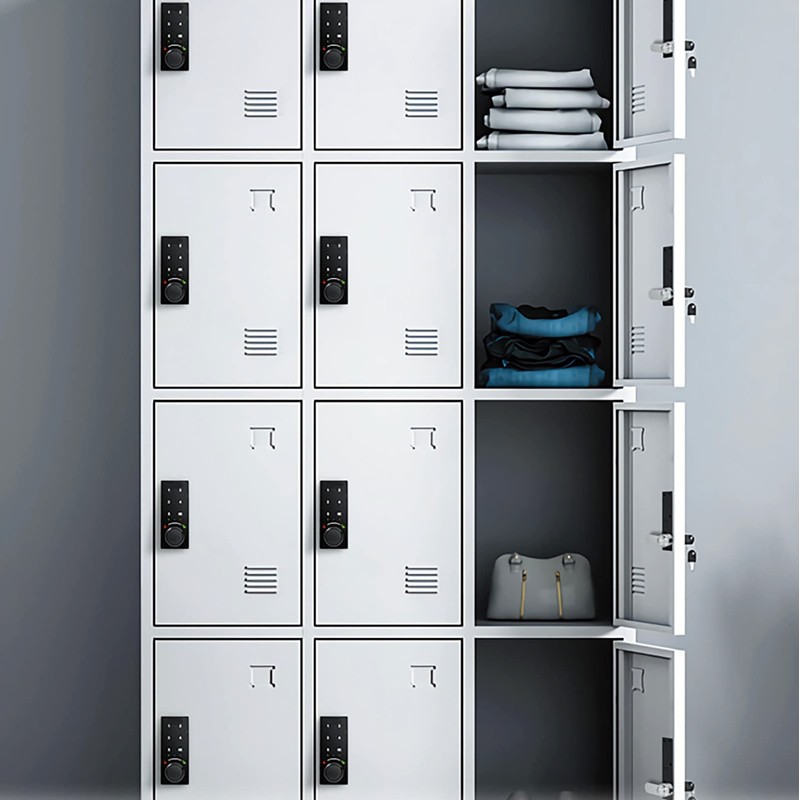 Flylin Electronic Cabinet Lock Kit, Keypad Door Lock with Handle