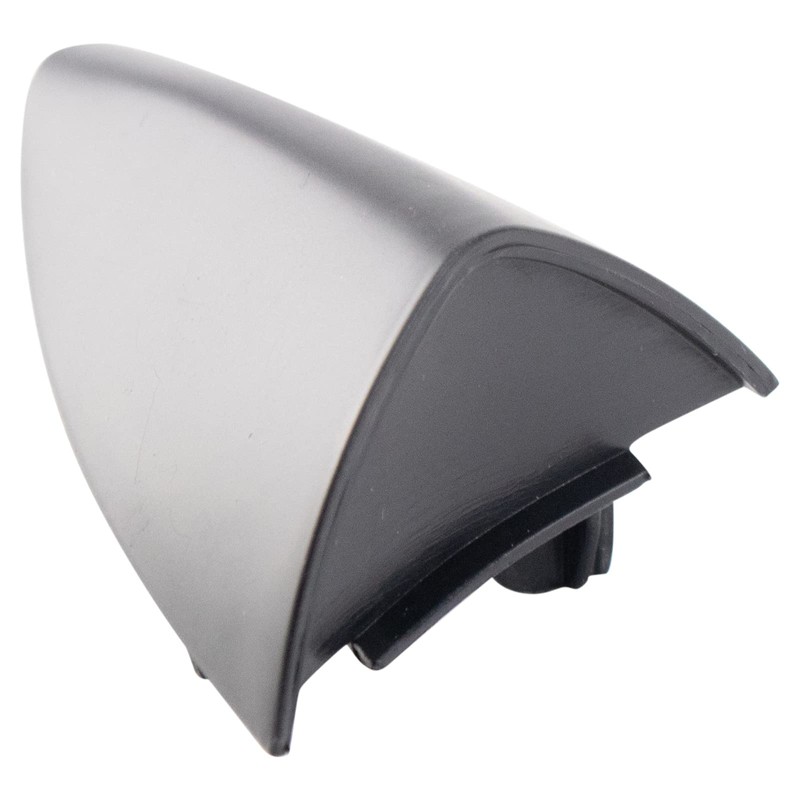 TRQ Front Right Exterior Door Handle Black Passenger Side Compatible