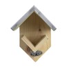 MAISONICA Peanut Butter Feeder With Zinc Roof Fsc 100% -