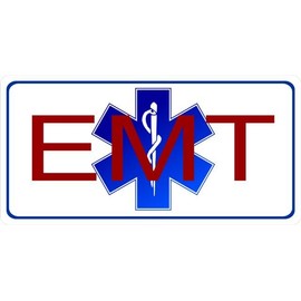 EMT Photo License Plate