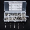 PENGLIN 340 Pcs Cross Hole Countersunk Machine Screws M3 Nuts