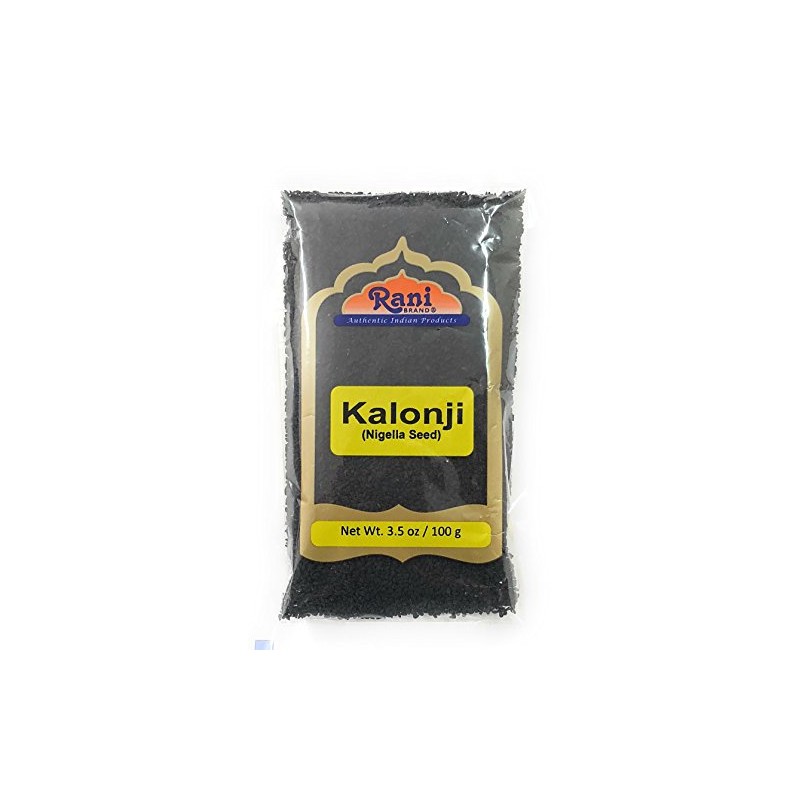 Rani Kalonji (Black Seed, Nigella Sativa, Black Cumin) Seeds 3.5oz