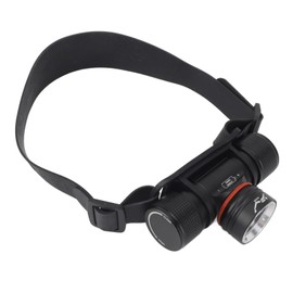 FTVOGUE Diving Headlamp Flashlight IPX68 Waterproof Super Bright 1200LM 3 Light Mode Underwater 80M Swimming Headlight for Snorkeling Fishing