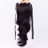 12 Inch Short Layered Wavy Pony Tail Hair Extensions Tie