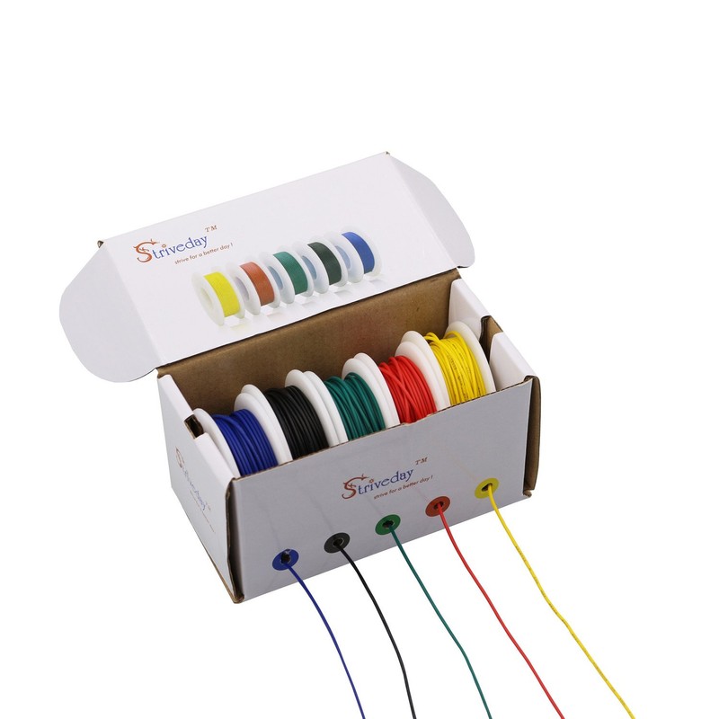 Striveday™ 30AWG Hook Up Wiring Kit (Stranded Wire Kit) 30