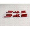 SPEED ZONE (2pc) 345 Badge Emblem For MOPAR HEMI Passenger