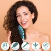 Earth & I Flex Detangling Gentle Hairbrush, Teaser Brush, Women