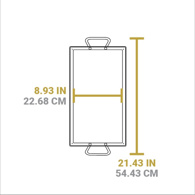 Lodge 18 Inch Pre-Seasoned Carbon Steel Griddle - Unparalleled Heat
