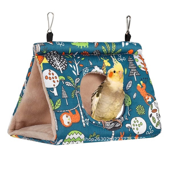 Hanging Bed Bird Nest, Bird Parrot Pet Hammock Bed, Plush