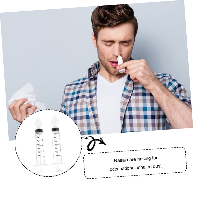 OHPHCALL Nasal Irrigators Set for Baby Nasal Cavity Cleaning Tools