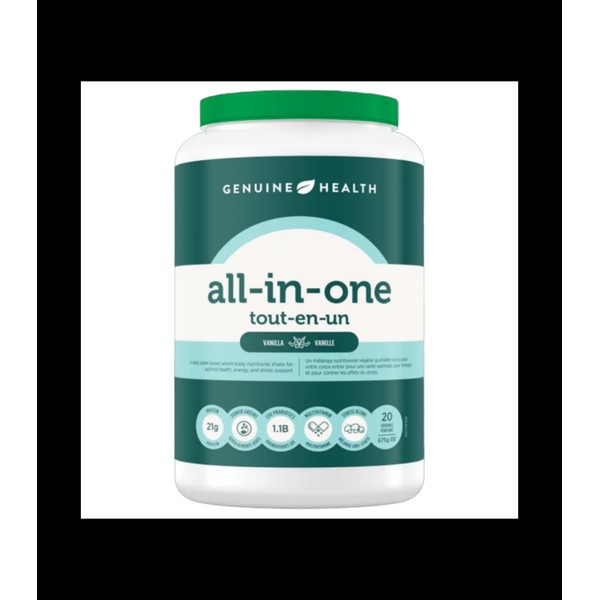 Genuine Health all-in-one vanilla 675 g