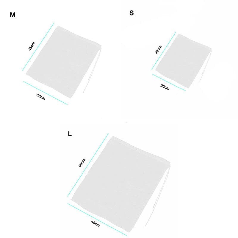 Micron Reusable Nylon Fine Mesh Food Strainer Filter Bag for