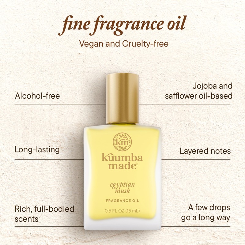 Kuumba Made Egyptian Musk Fragrance Oil 0.5 fl oz (15ml)