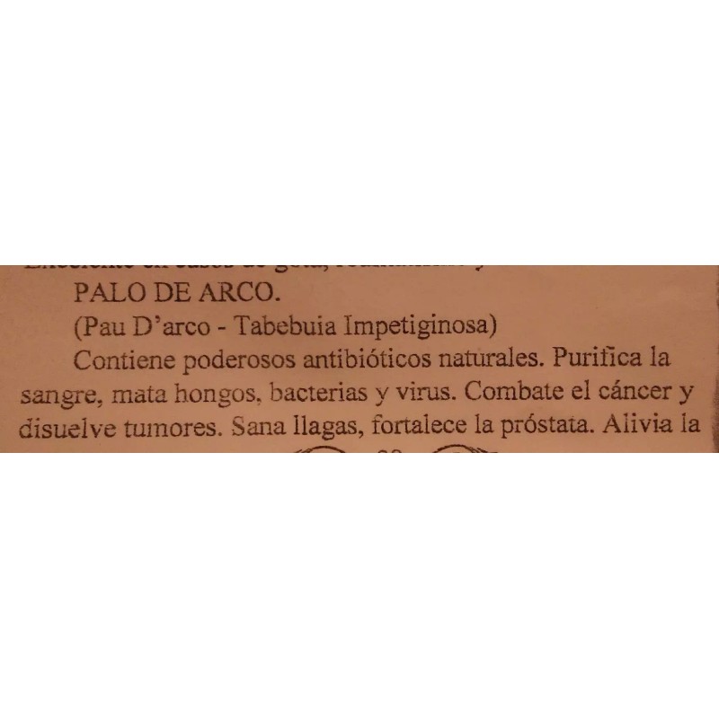 Alfabel Palo de Arco 1/2 oz Hierbas Pau d Arco