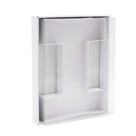 SHENGHE 12" Fillable Cardboard Letter Charcuterie Gift Cupcake Box With Cover Sweets Packaging (I)