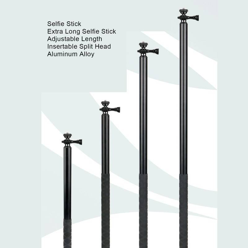 Extendable Selfie Stick 1.95m ABS and Aluminum Alloy Camera Selfie