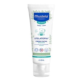 Mustela, Stelatopia, Crema Facial Emoliente para Bebés, 40ml