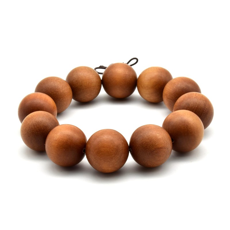 Zen Dear Unisex Teak Wood Prayer Beads Buddha Buddhist Beads