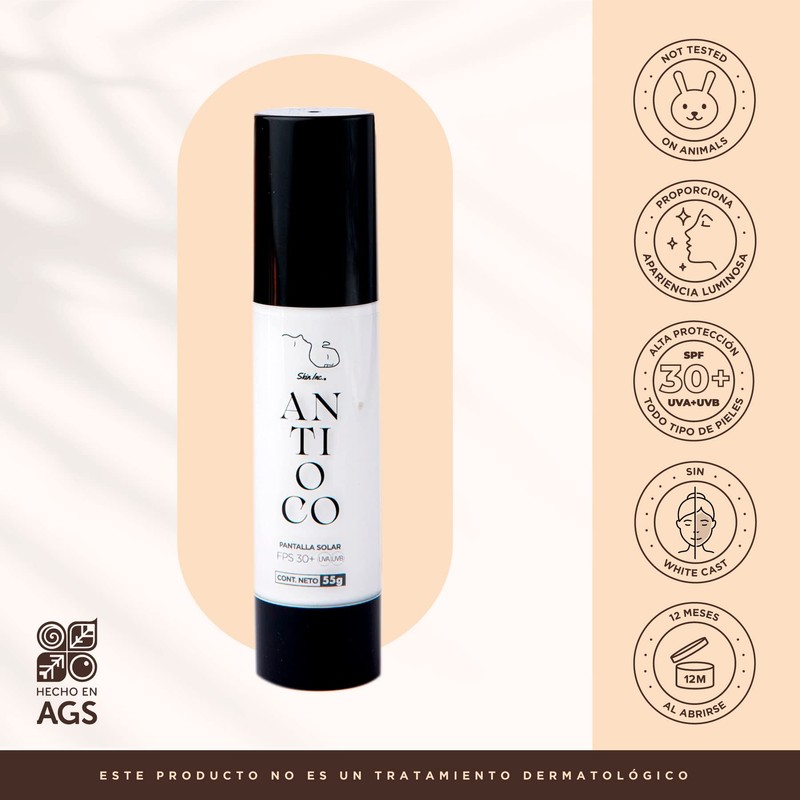 Skin Inc | Antioco Protector Solar FPS 30 Aroma Coco
