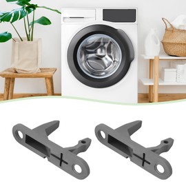 LT Easiyl 4pcs Washer Door Latch Strike Replacement Part 131763302 131763310 Compatible with Frigidaire Compatible with Electrolux Washer (Grey)