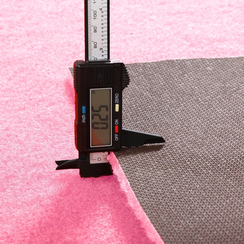 HOMBYS 450 GSM Extra Thick 3x15 ft Pink Carpet Runner