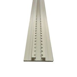 Airline Rail, Flat Profile, Anodised, Length 1 m, Pre-Drilled, Load Securing