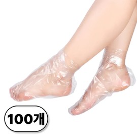 Hansol Item Foot Moisturizing Disposable Foot Vinyl, 65g, 1 Piece, 100 Pieces / 한솔템 발 보습 일회용 발비닐, 65g, 1개, 100개입