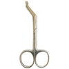Azaory Stainless Steel Stoma Bag Scissors, Curved Colostomy Bag Scissors