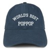 Trendy Apparel Shop World's Best Poppop - Gorra de béisbol