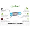 Relevo 100% Recycled Bin Liners, Heavy Duty 20L, 15 Bin