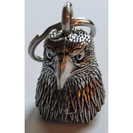 BRAVO BELL EAGLE HEAD BRAVO BELL FOR HARLEY AND ALL MOTORCYCLES