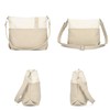 Zwei Jana J8 Women's Crossbody Bag 3 Litre Bi-Colour Canvas