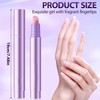 Cuticle Oil Pusher Pen Set, 3 Pieces, 2-in-1 Ceramic Pushers