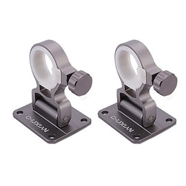 Lanx. Set of 2 with 8 Screws Cooler Box Pole Holder Rod Holder Umbrella Stand Rod Holder Parasol Fishing Rod Holder Fishing Rod Holder for Box Fixer Accessory Stand Chair Custom Parts for Ship Fixing