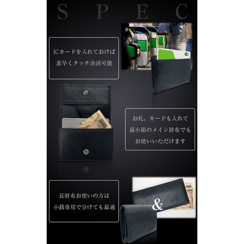 NEESE Men's Coin Purse, Box Type, Pink