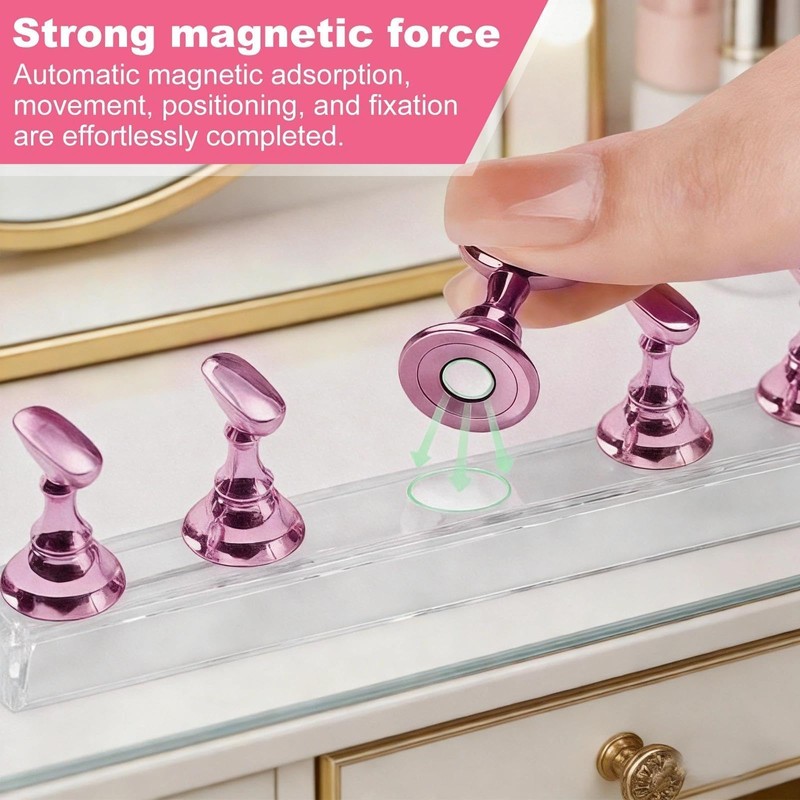22 Pcs Nail Stand Set, 2Pcak Nail Holders for Painting