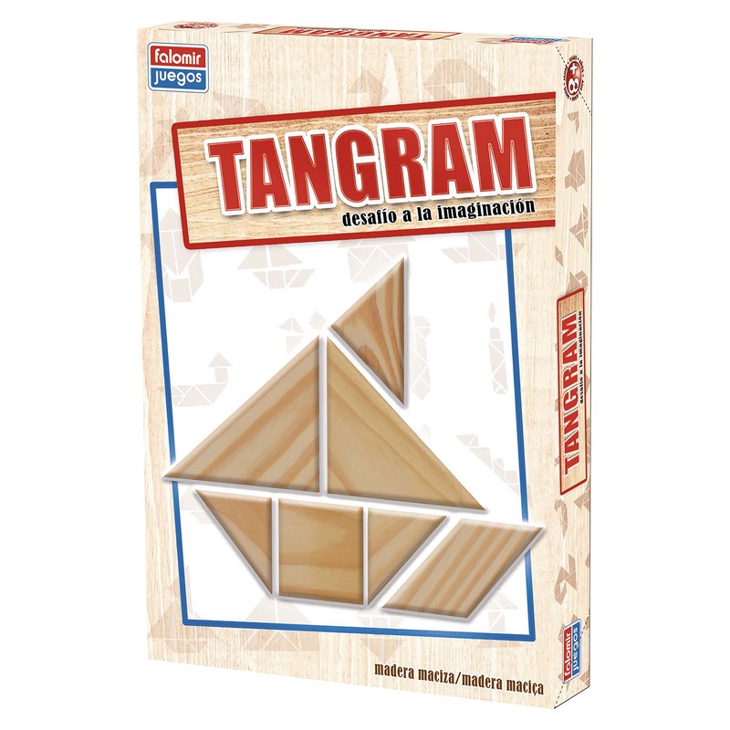 Falomir 646.484 - Tangram Gioco Legno