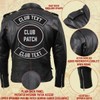 Milwaukee Leather Men's Premium Classic Black Leather Motorcycle MC Style